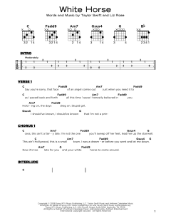 White Horse von Taylor Swift (Download) 