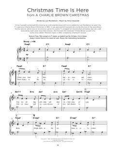Christmas Time Is Here von Lee Mendelson (Download) 