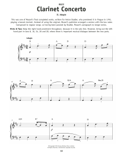 Clarinet Concerto, K. 622, 2nd Mvt. (Download) 