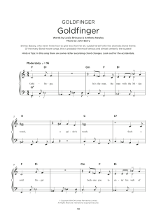 Goldfinger von Shirley Bassey (Download) 