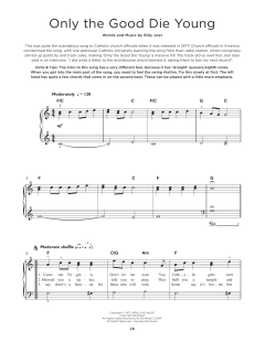 Only The Good Die Young von Billy Joel (Download) 