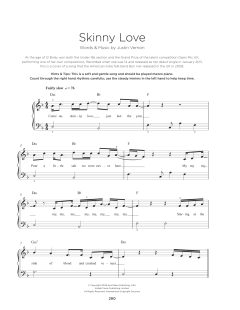 Skinny Love von Bon Iver (Download) 