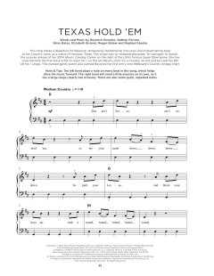 Texas Hold 'Em von Beyoncé (Download) 