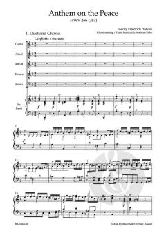 Anthem on the Peace HWV 266 (267) von Georg Friedrich Händel 