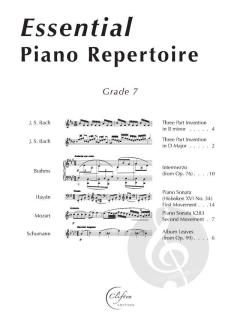 Essential Piano Repertoire: Grade 7 von Mark Goddard (Download) 