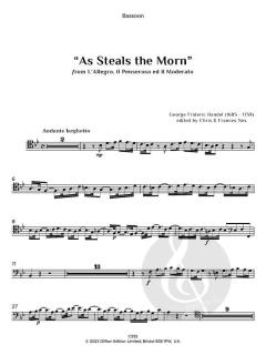 As Steals the Morn von Georg Friedrich Händel 
