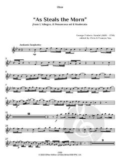 As Steals the Morn von Georg Friedrich Händel 