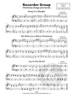 Recorder Group Christmas Songs and Carols 