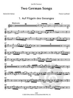 2 German Songs von Franz Lachner (Download) 