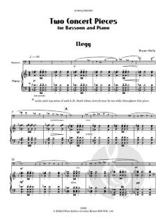 2 Concert Pieces von Bryan Kelly (Download) 