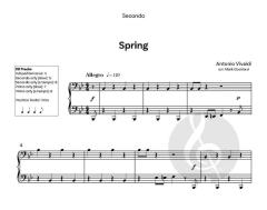 Easy Vivaldi Piano Duets von Antonio Vivaldi (Download) 