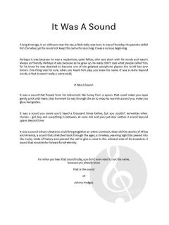 It was a Sound von Tom Harrison (Download) 
