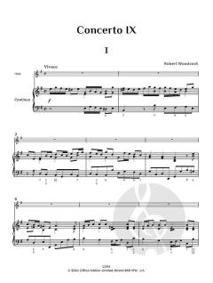 Flute Concerto No. 9 in E minor von Robert Woodcock (Download) 