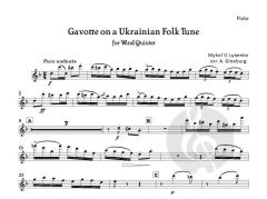 Gavotte on a Ukranian Folk Tune von Mykola Lysenko (Download) 