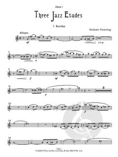 3 Jazz Etudes von Graham Powning (Download) 