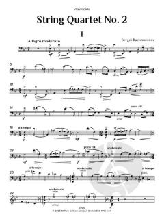 String Quartet No. 2 von Sergei Rachmaninow 