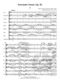 Serenade-Nonet op. 95 von Charles Villiers Stanford (Download) 