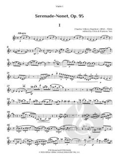 Serenade-Nonet op. 95 von Charles Villiers Stanford (Download) 