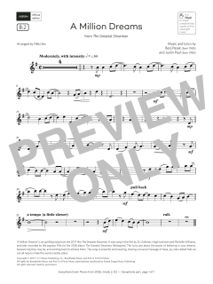 A Million Dreams von Benj Pasek (Download) 