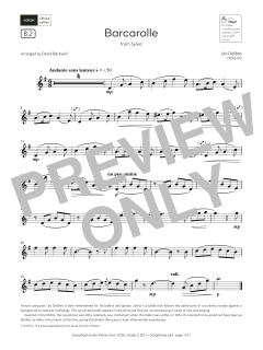 Barcarolle von Léo Delibes (Download) 