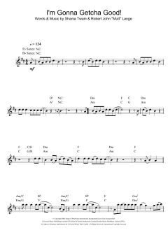 I'm Gonna Getcha Good! von Shania Twain (Download) 
