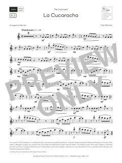 La Cucaracha von Trad. Mexican (Download) 