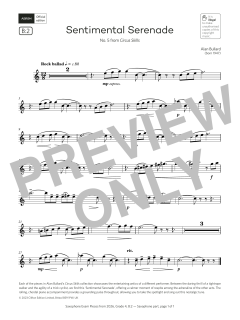 Sentimental Serenade von Alan Bullard (Download) 