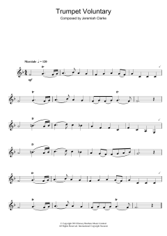 Trumpet Voluntary von Jeremiah Clarke (Download) 