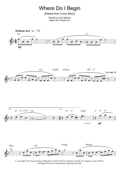 Where Do I Begin von Andy Williams (Download) 