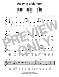 Away In A Manger von Traditional (Download) 