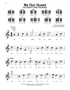 Be Our Guest von Alan Menken (Download) 