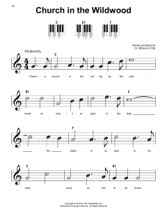 Church In The Wildwood von Dr. William S. Pitts (Download) 