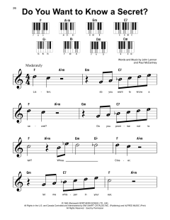 Do You Want To Know A Secret? von The Beatles (Download) 