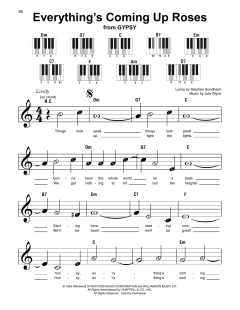 Everything's Coming Up Roses von Stephen Sondheim (Download) 