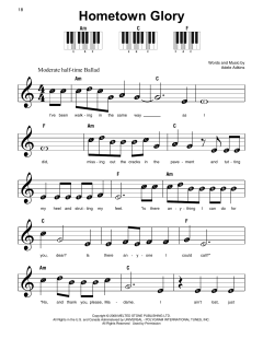 Hometown Glory von Adele (Download) 