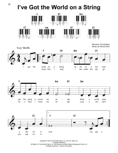 I've Got The World On A String von Dick Hyman (Download) 