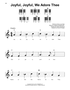 Joyful, Joyful, We Adore Thee von Edward Hodges (Download) 