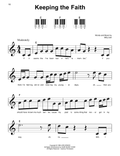 Keeping The Faith von Billy Joel (Download) 