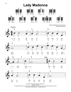 Lady Madonna von The Beatles (Download) 