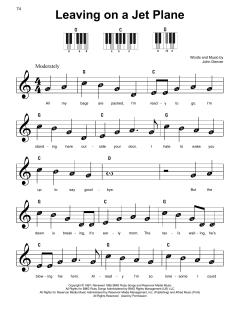 Leaving On A Jet Plane von John Denver (Download) 