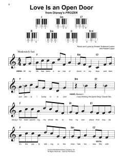 Love Is An Open Door von Robert Lopez (Download) 