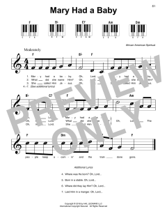 Mary Had A Baby (Download) 