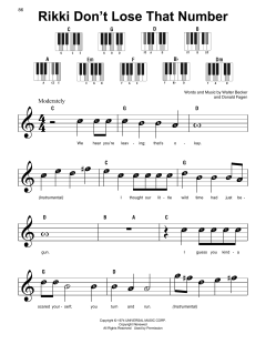 Rikki Don't Lose That Number von Steely Dan (Download) 