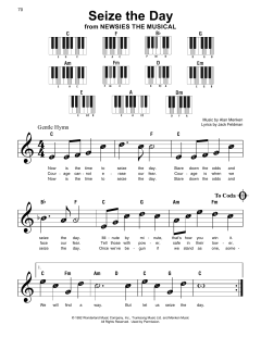 Seize The Day von Alan Menken (Download) 
