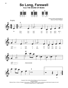 So Long, Farewell von Richard Rodgers (Download) 