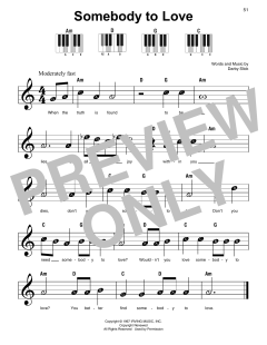 Somebody To Love von Jefferson Airplane (Download) 