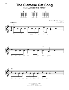 The Siamese Cat Song von Peggy Lee (Download) 