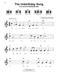 The Unbirthday Song von Al Hoffman (Download) 