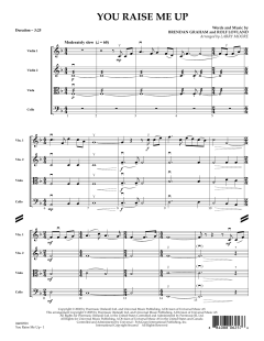 You Raise Me Up - Full Score von Josh Groban (Download) 