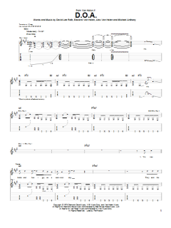 D.O.A. von Van Halen (Download) 
